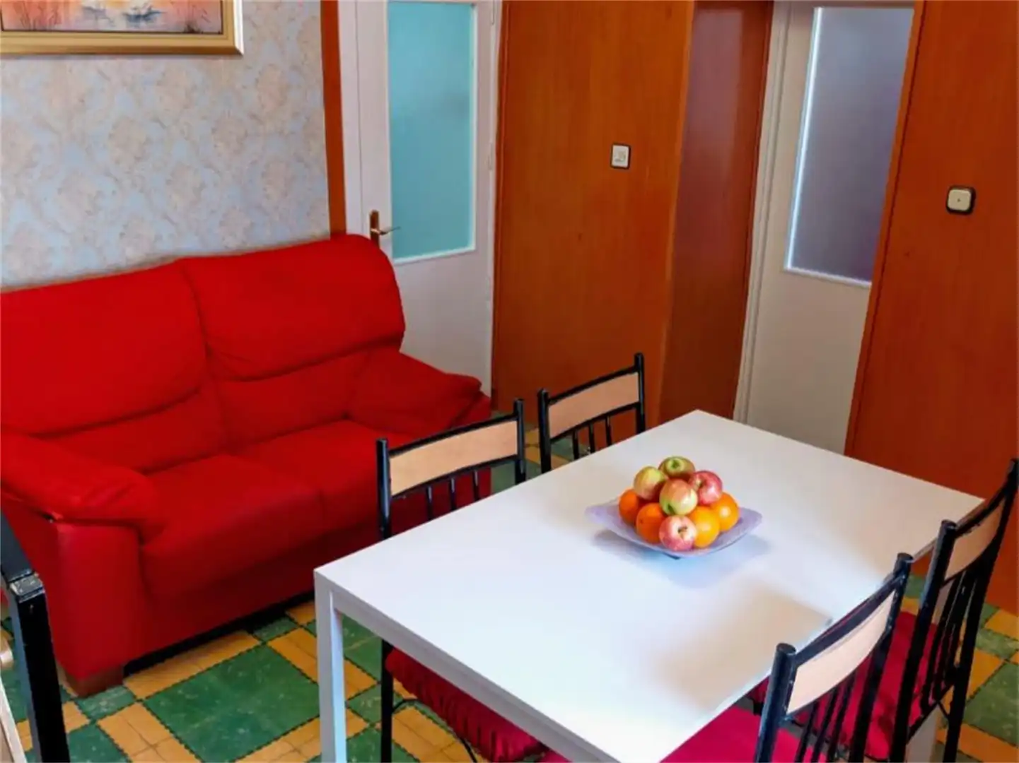 Dormitori de Casa o xalet en venda en Villanueva del Río y Minas amb Aire condicionat, Terrassa i Balcó