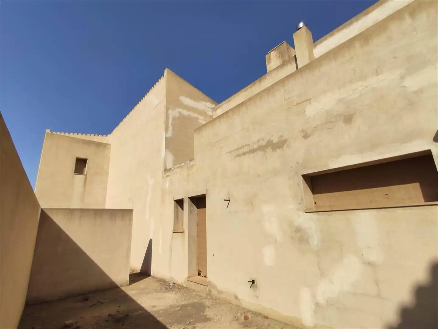 Houses for sale in Avinguda David Russell, 18, Es Migjorn Gran poble Exterior view of Houses for sale in Es Migjorn Gran with Air Conditioner, Heating and Terrace