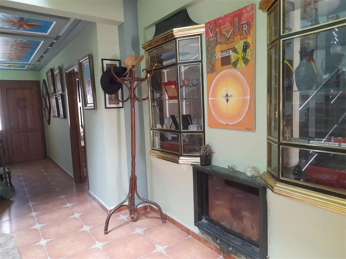 Casa adosada en venda en Viso del Marqués amb Aire condicionat, Jardí privat i Parquet