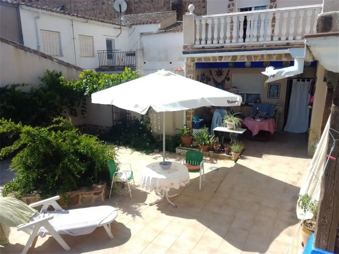 Casa adosada en venda en Viso del Marqués amb Aire condicionat, Jardí privat i Parquet