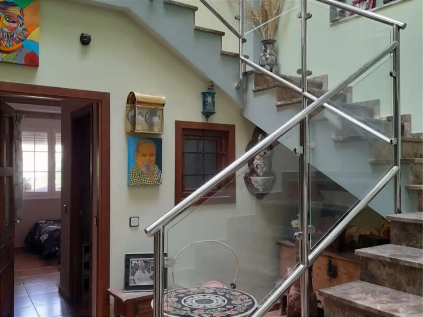 Casa adosada en venda en Viso del Marqués amb Aire condicionat, Jardí privat i Parquet