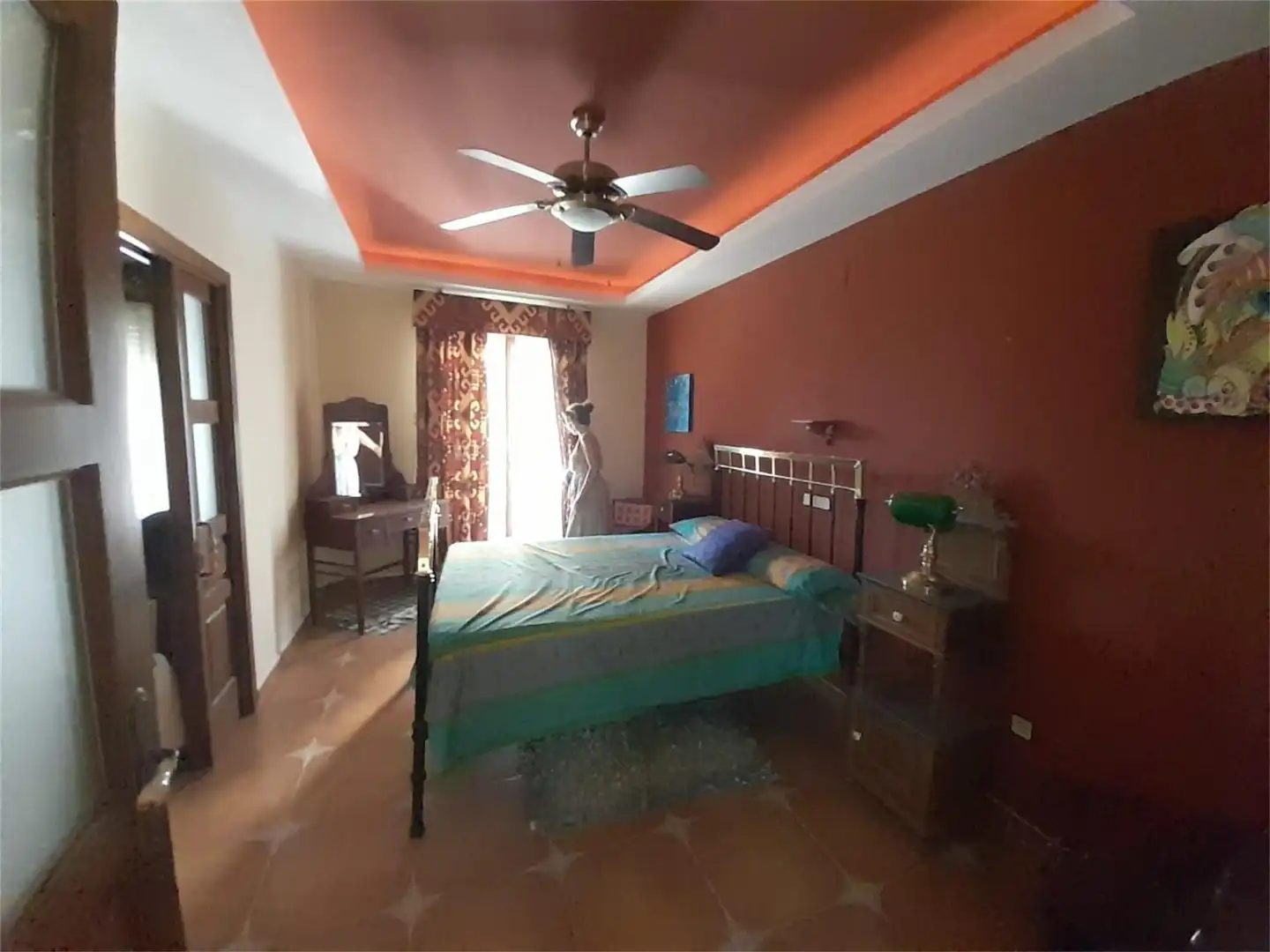 Dormitori de Casa adosada en venda en Viso del Marqués amb Aire condicionat, Jardí privat i Parquet