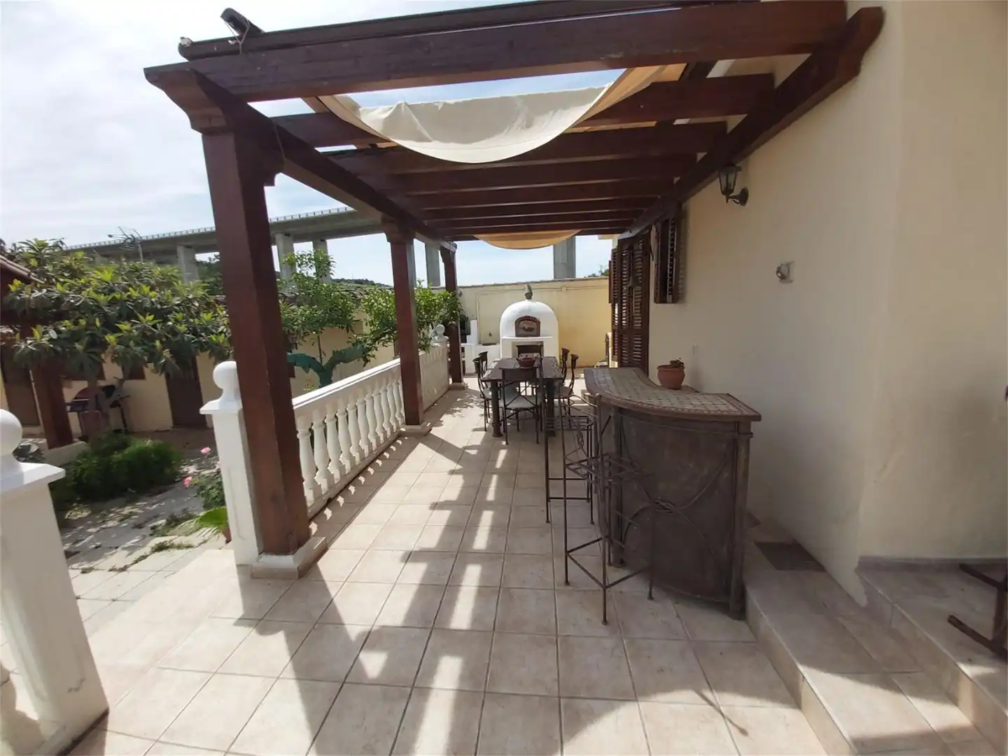 Terrassa de Finca rústica en venda en Estepona amb Aire condicionat, Terrassa i Piscina