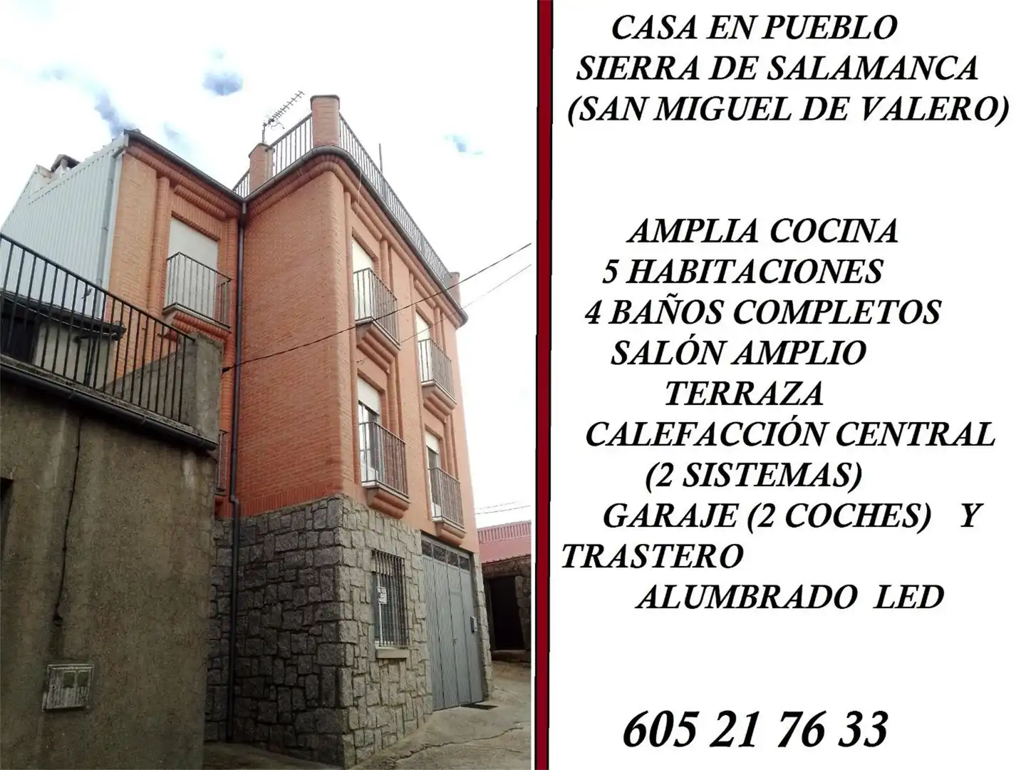Casa o chalet en venta en Calle Peña, 25, San Miguel de Valero Vista exterior de Casa o chalet en venta en San Miguel de Valero con Terraza