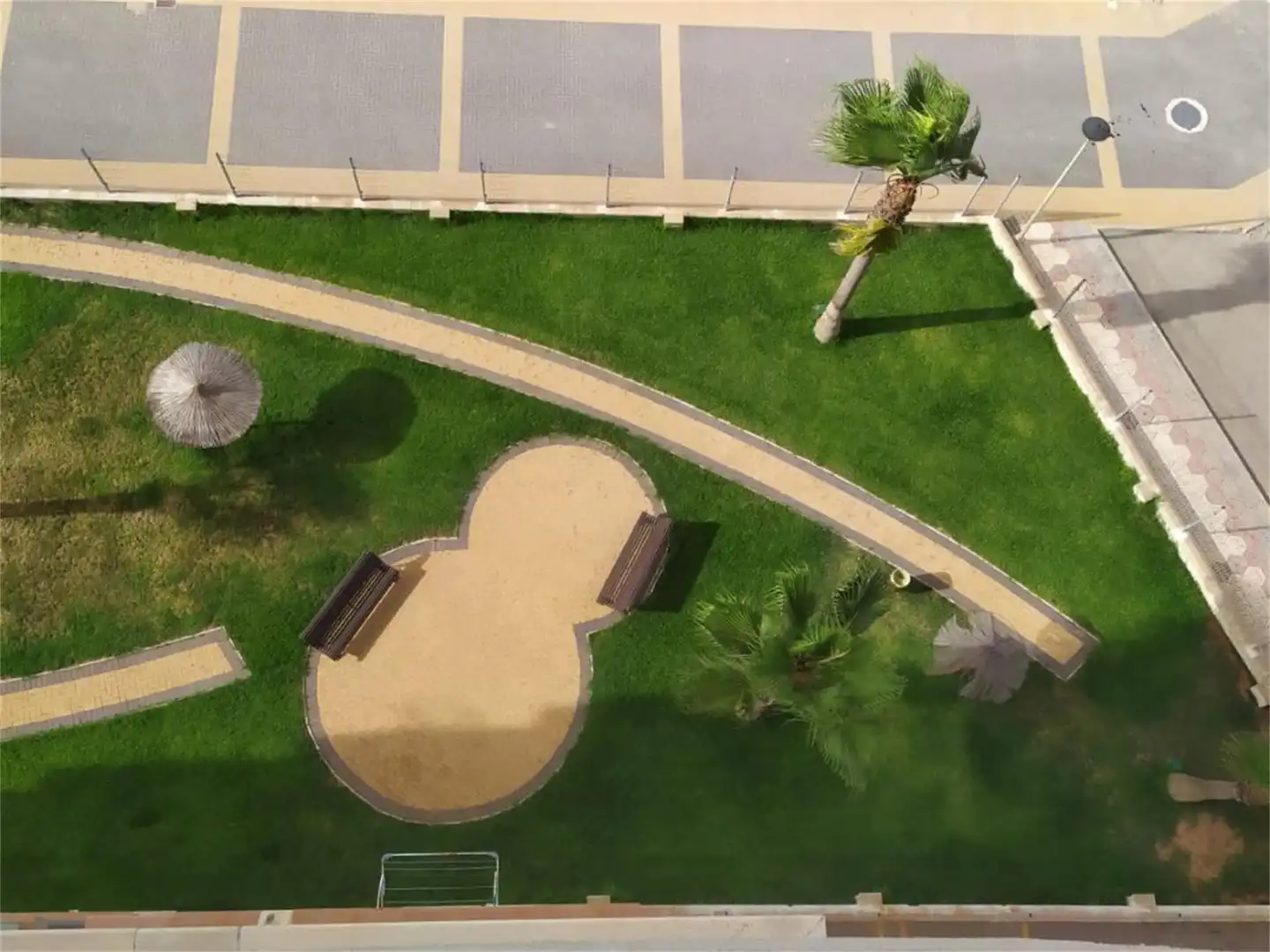 Terrassa de Pis de lloguer en La Manga del Mar Menor amb Jardí privat, Terrassa i Piscina