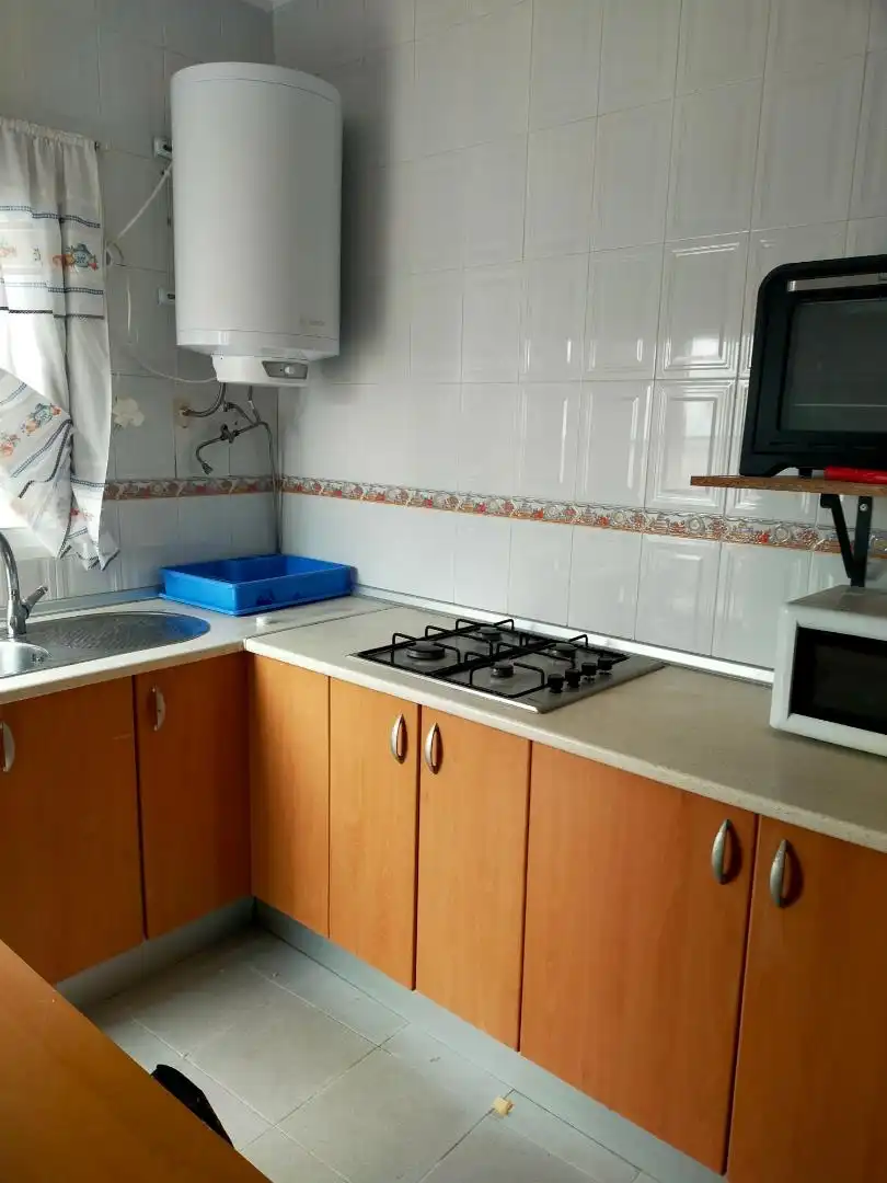 Flat for rent in Calle Amargura, Centro Kitchen of Flat for rent in Puerto Real with Furnished, Oven and Washing machine