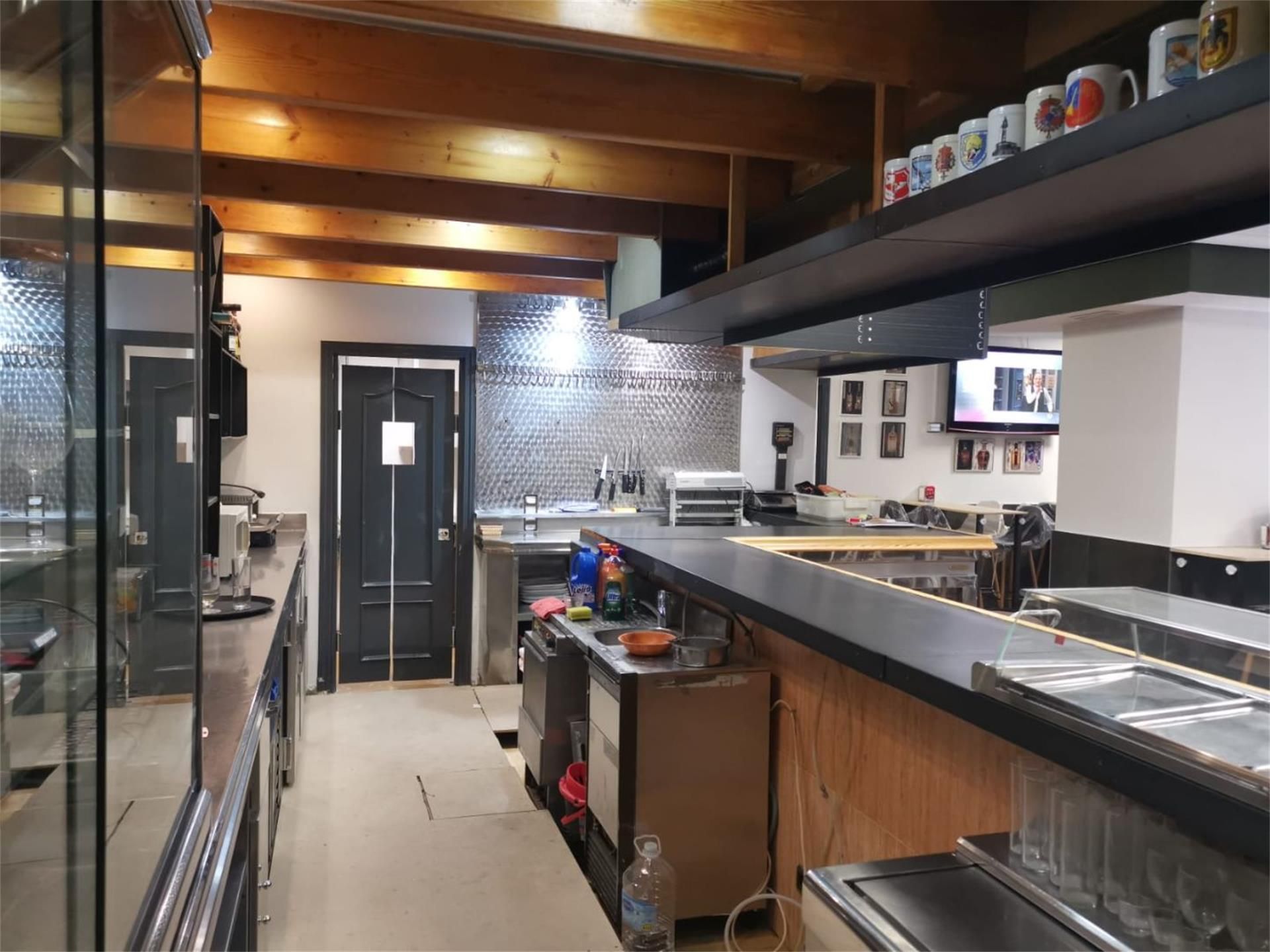 Kitchen of Premises to rent in Coslada  with Air Conditioner, Heating and Furnished