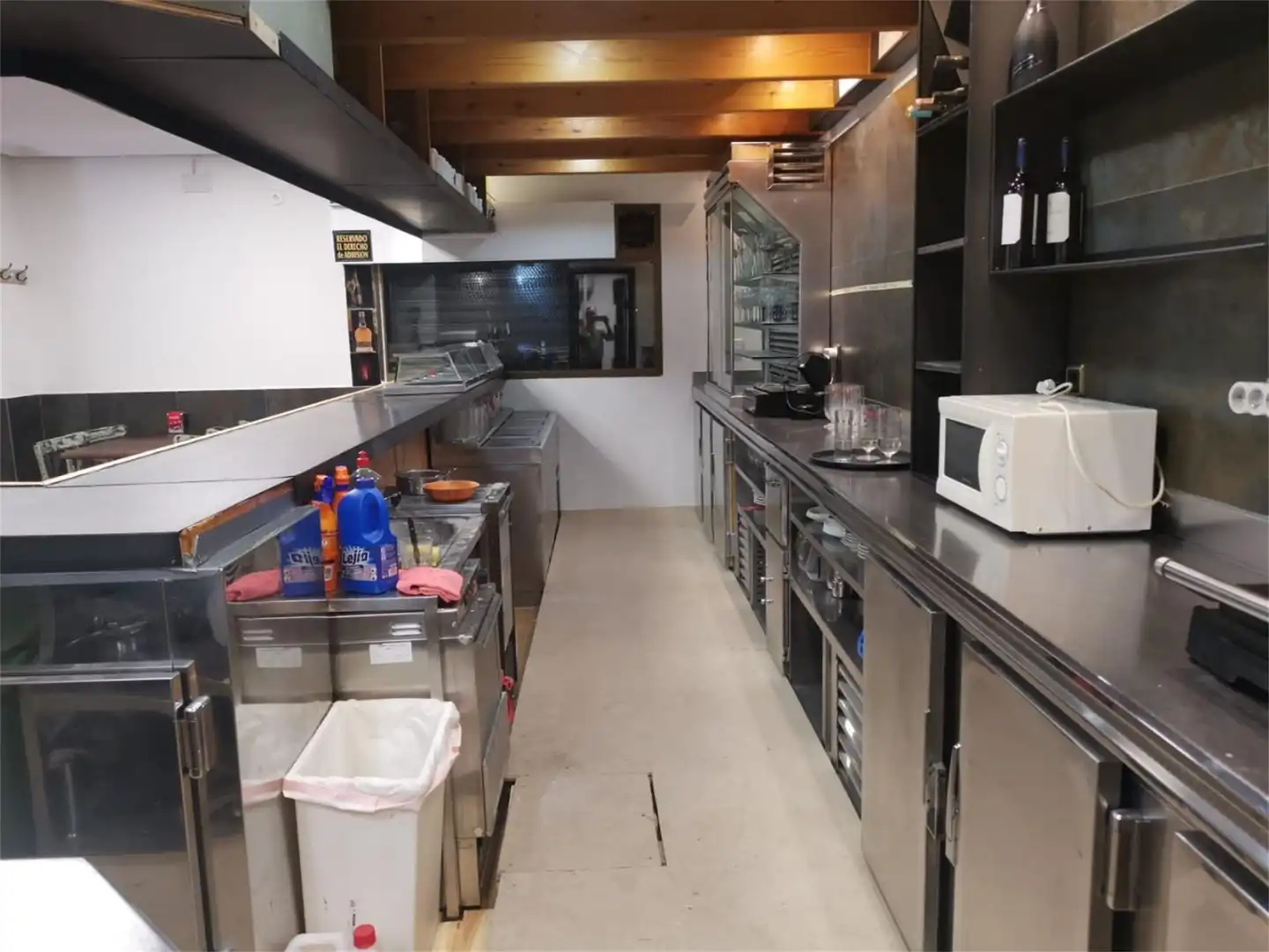 Cocina de Local de alquiler en Coslada con Aire acondicionado, Calefacción y Amueblado