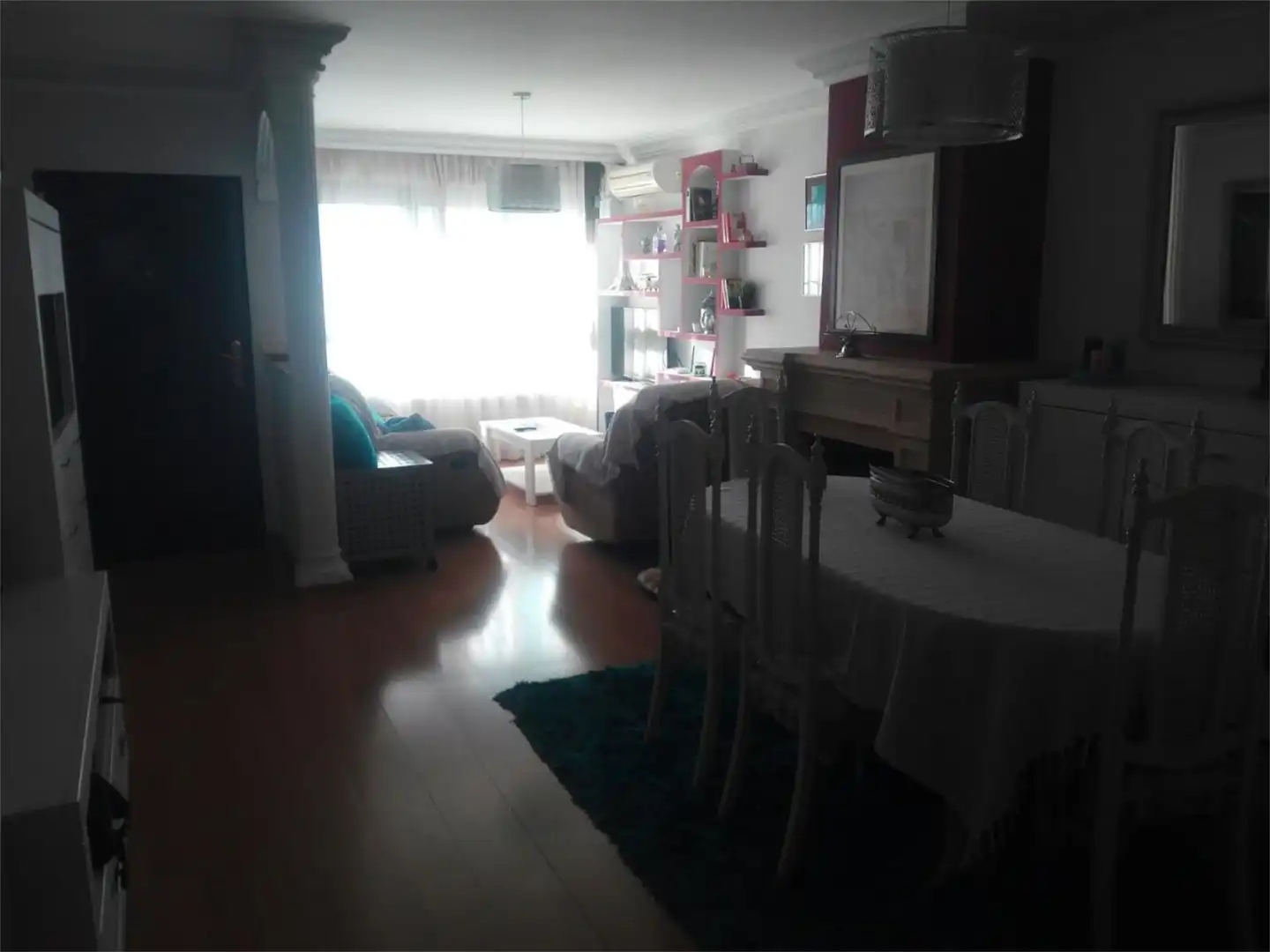 Sala de estar de Casa o chalet para compartir en Albacete con Calefacción, Parquet y Terraza