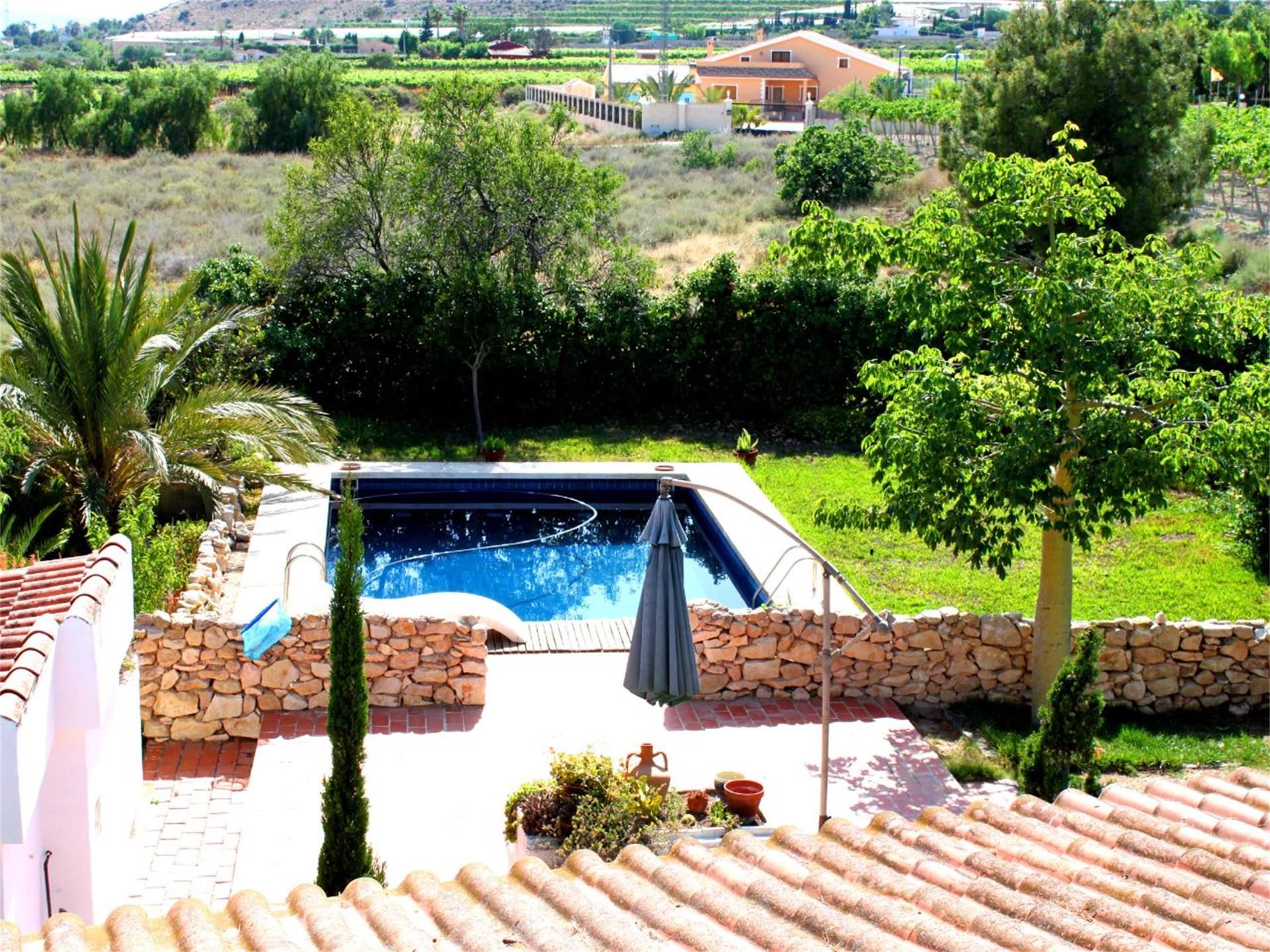 Jardí de Finca rústica en venda en Monforte del Cid amb Terrassa i Piscina