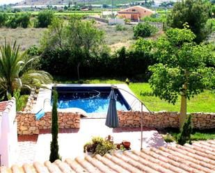 Garden of Country house for sale in Monforte del Cid  with Terrace and Swimming Pool
