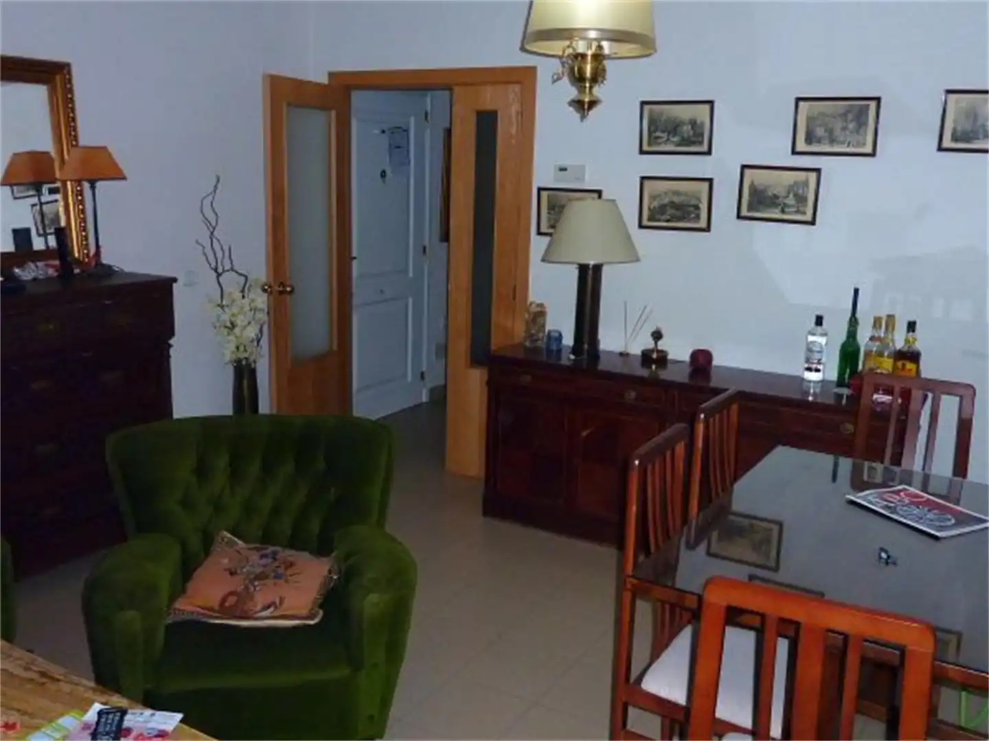 Living room of Duplexes for share in Segovia  with Heating and Furnished