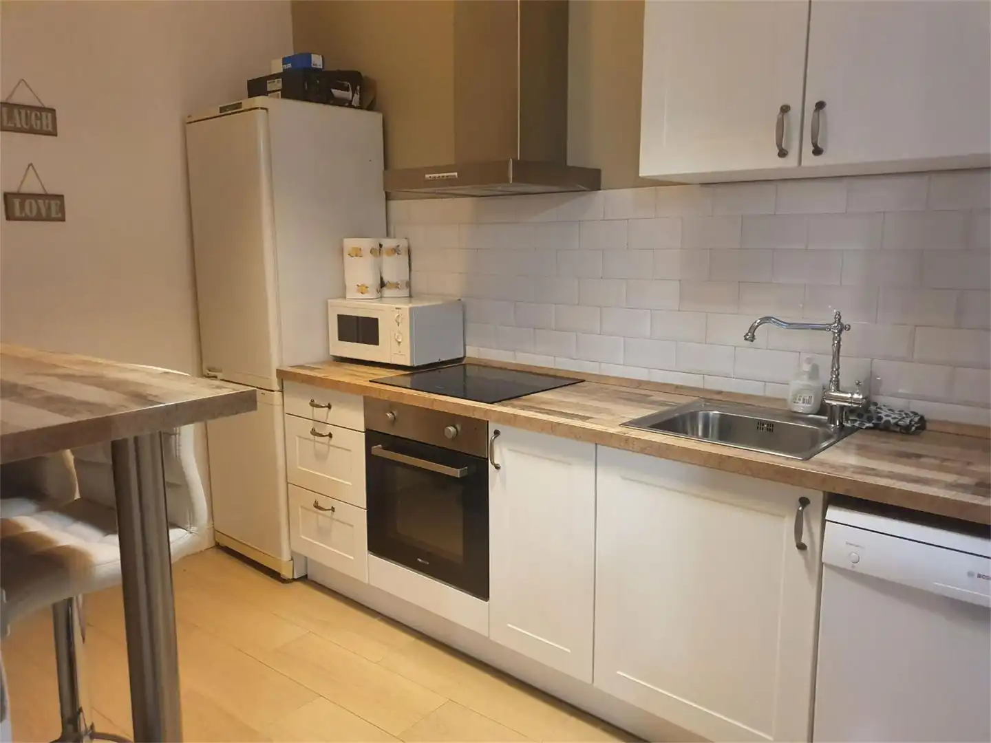Cocina de Piso para compartir en Barcelona con Aire acondicionado, Calefacción y Parquet