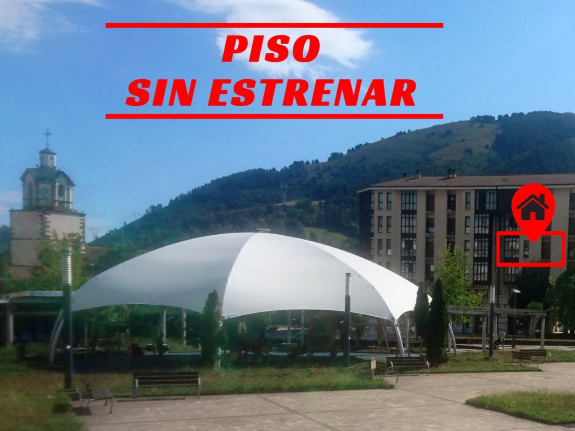 Exterior view of Flat for sale in Güeñes  with Heating, Private garden and Terrace