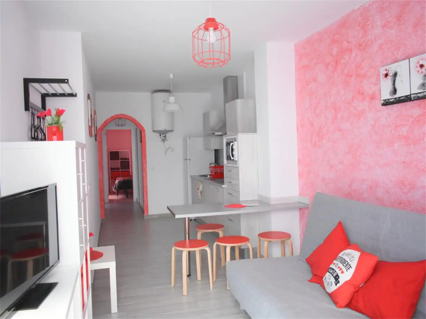 Einfamilien-Reihenhaus zum Verkauf in Calle Bizcocheros, Centro Schlafzimmer von Einfamilien-Reihenhaus zum Verkauf in Jerez de la Frontera mit Klimaanlage, Terrasse und Balkon