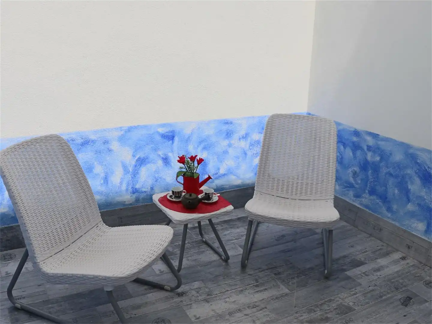 Einfamilien-Reihenhaus zum Verkauf in Calle Bizcocheros, Centro Terrasse von Einfamilien-Reihenhaus zum Verkauf in Jerez de la Frontera mit Klimaanlage, Terrasse und Balkon