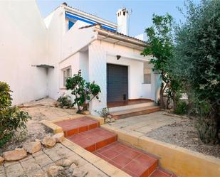 Exterior view of Single-family semi-detached for sale in La Nucia  with Air Conditioner, Terrace and Swimming Pool