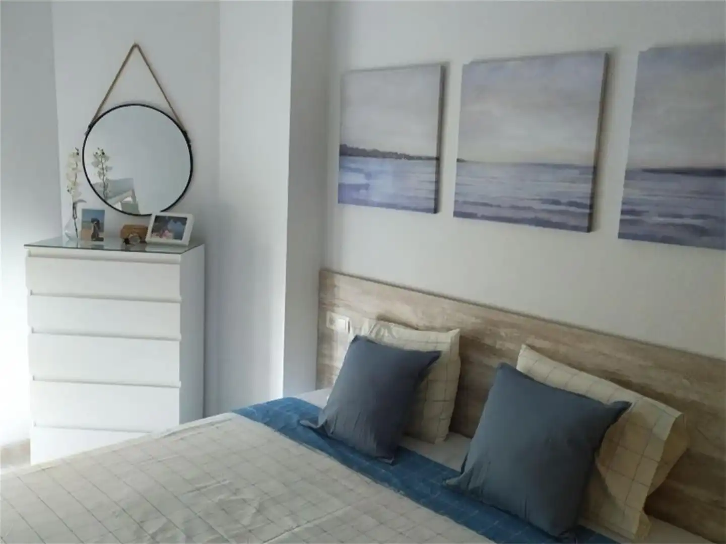 Flat for rent in Calle Pizarro, Las Lomas - Las Yucas Bedroom of Flat for rent in Águilas with Private garden, Swimming Pool and Furnished
