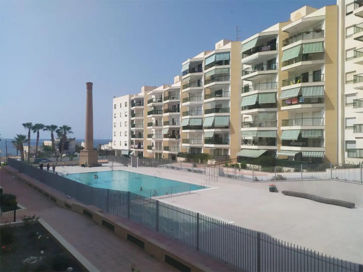 Flat for rent in Calle Pizarro, Las Lomas - Las Yucas Swimming pool of Flat for rent in Águilas with Private garden, Swimming Pool and Furnished