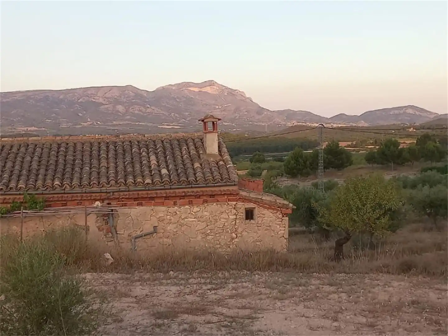 Vista exterior de Casa o chalet en venta en Castalla
