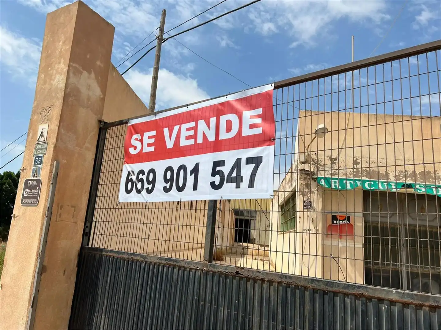 Local en venta en Carretera al Cosario, La Mojonera Vista exterior de Local en venta en La Mojonera