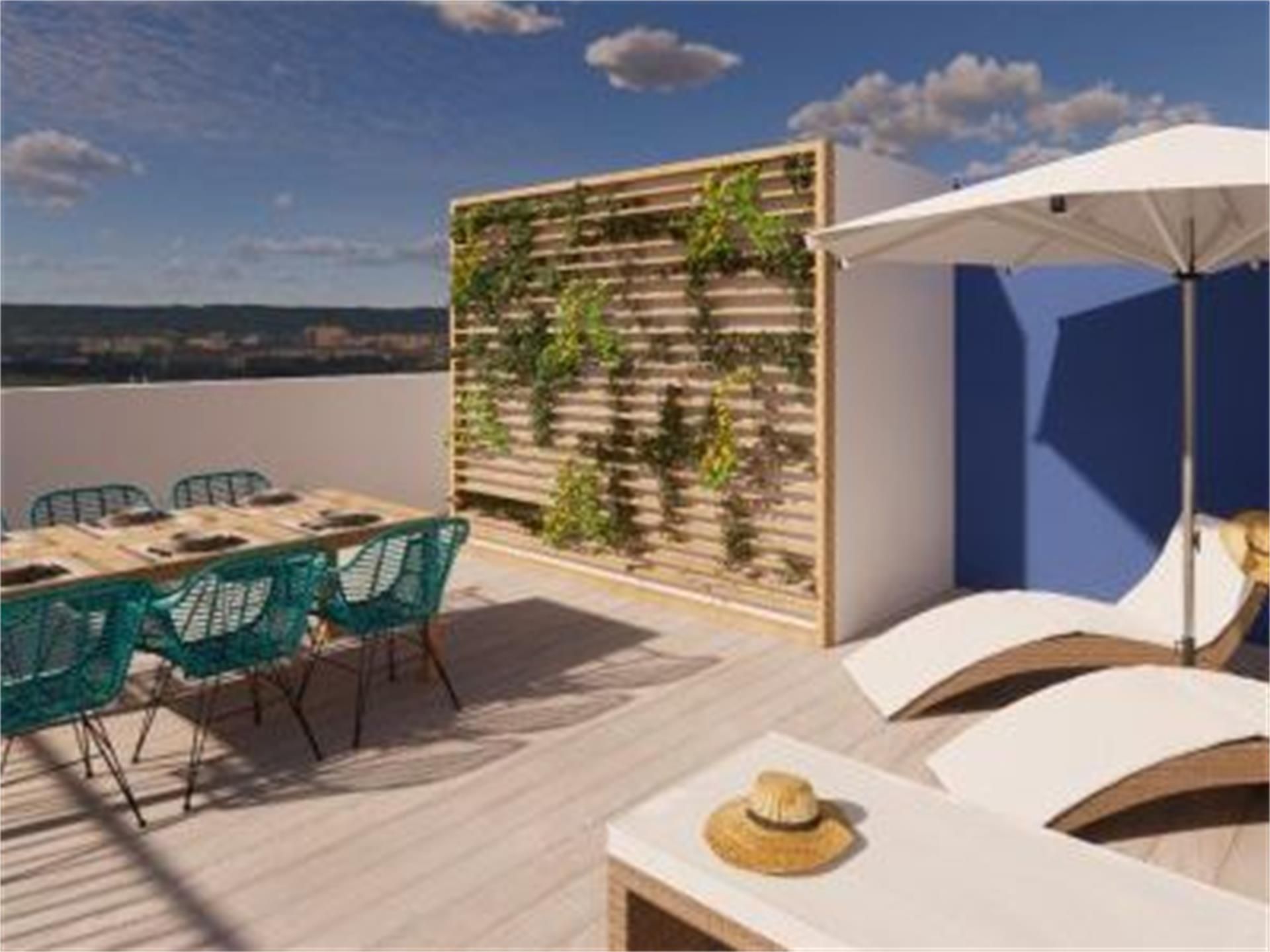 Terrace of Single-family semi-detached for sale in Palamós  with Air Conditioner, Heating and Parquet flooring