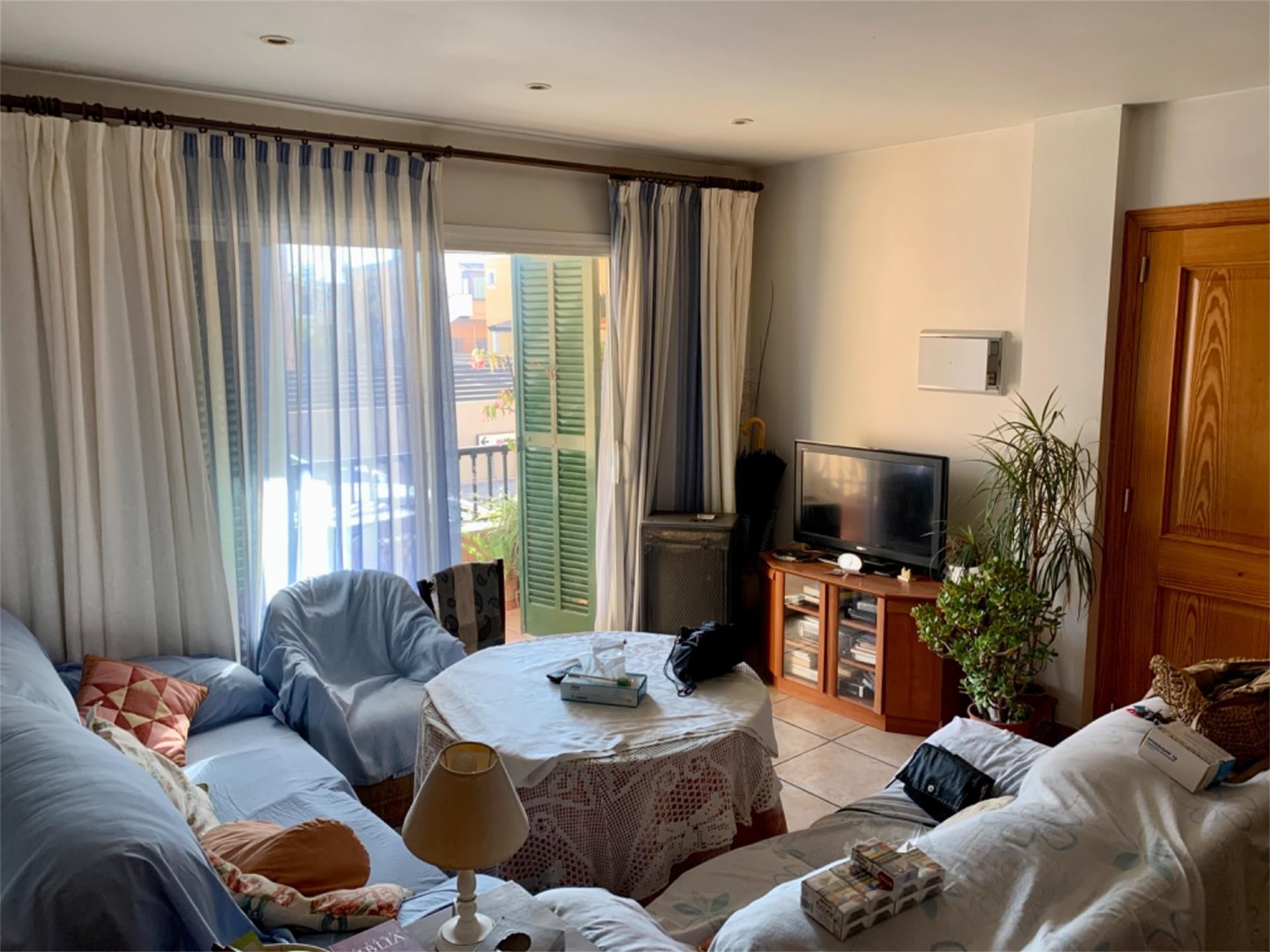 Sala d'estar de Pis en venda en Artà amb Aire condicionat, Terrassa i Balcó