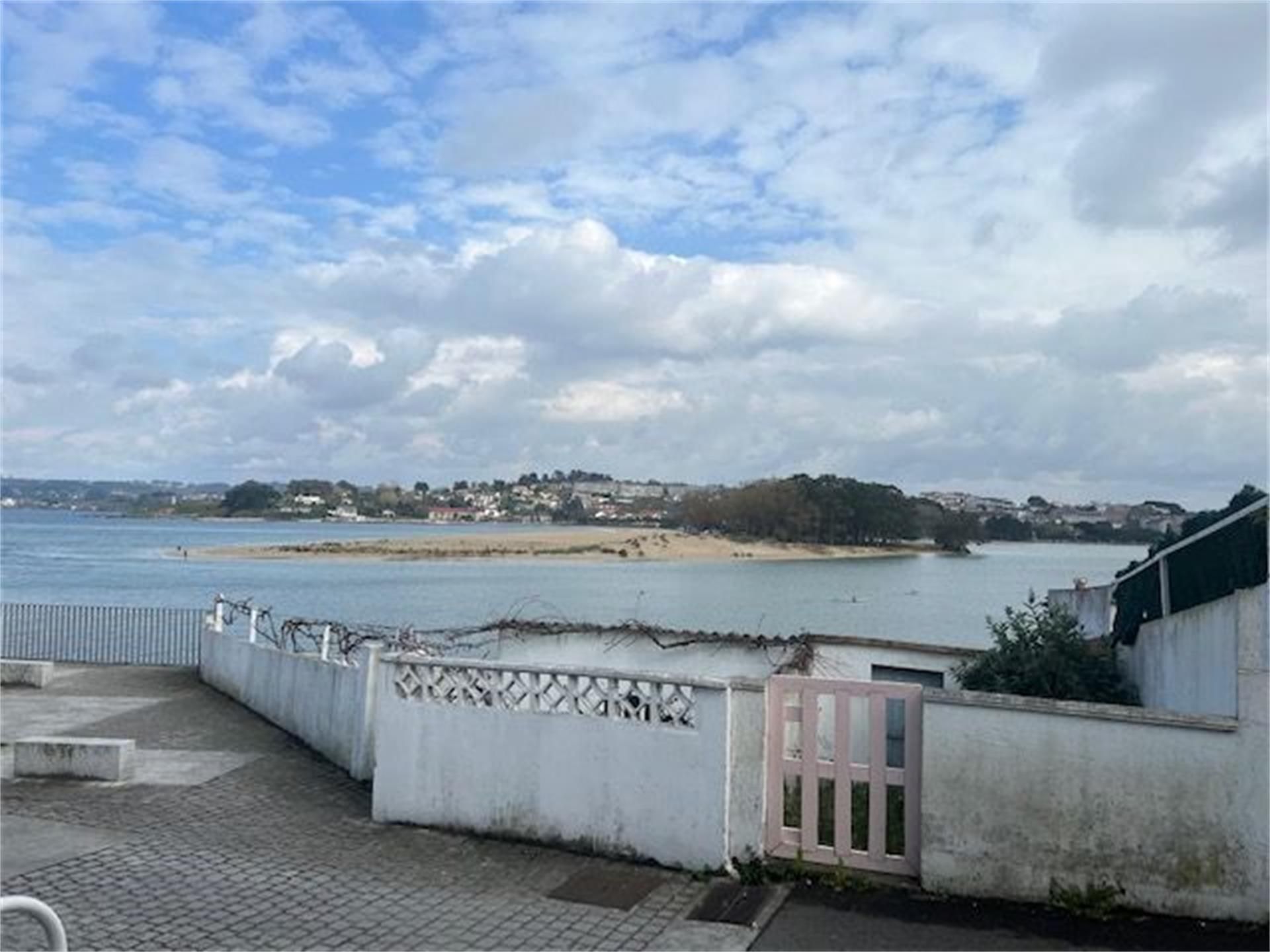 Exterior view of Flat for sale in A Coruña Capital   with Private garden and Terrace