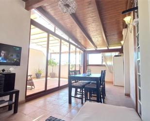 Dining room of Attic for sale in Aspe  with Air Conditioner, Terrace and Balcony