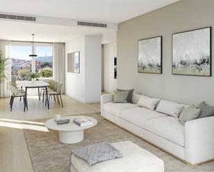 Living room of Planta baja for sale in  Barcelona Capital  with Air Conditioner and Terrace