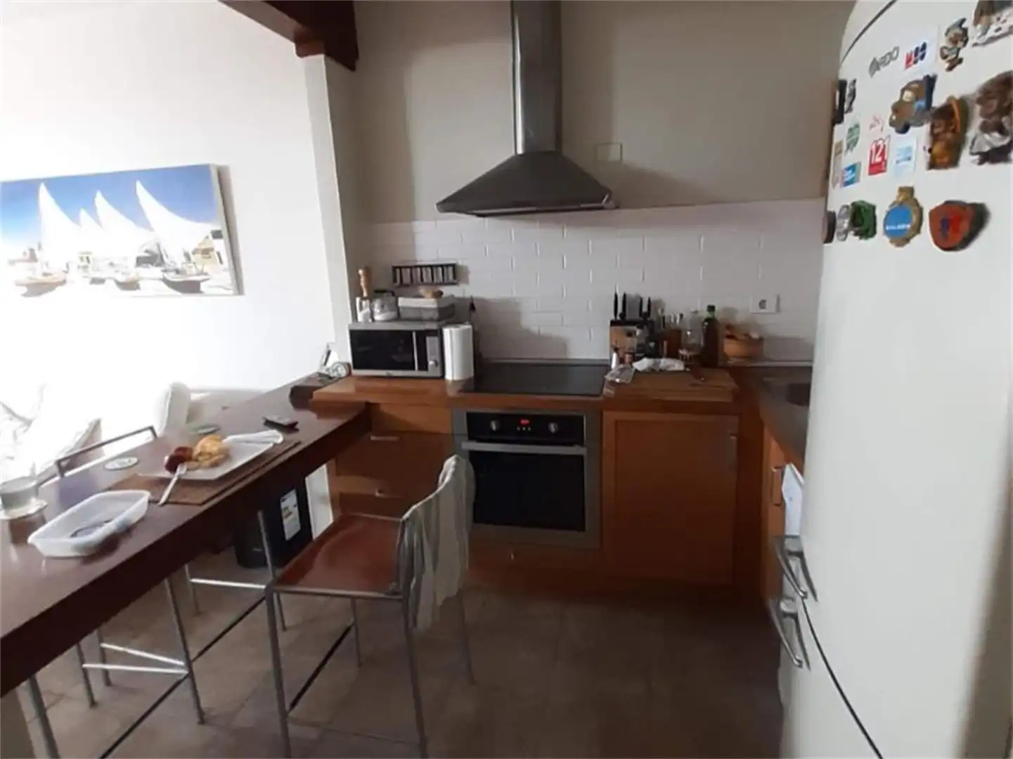 Cuina de Apartament en venda en Mogán amb Jardí privat, Terrassa i Piscina