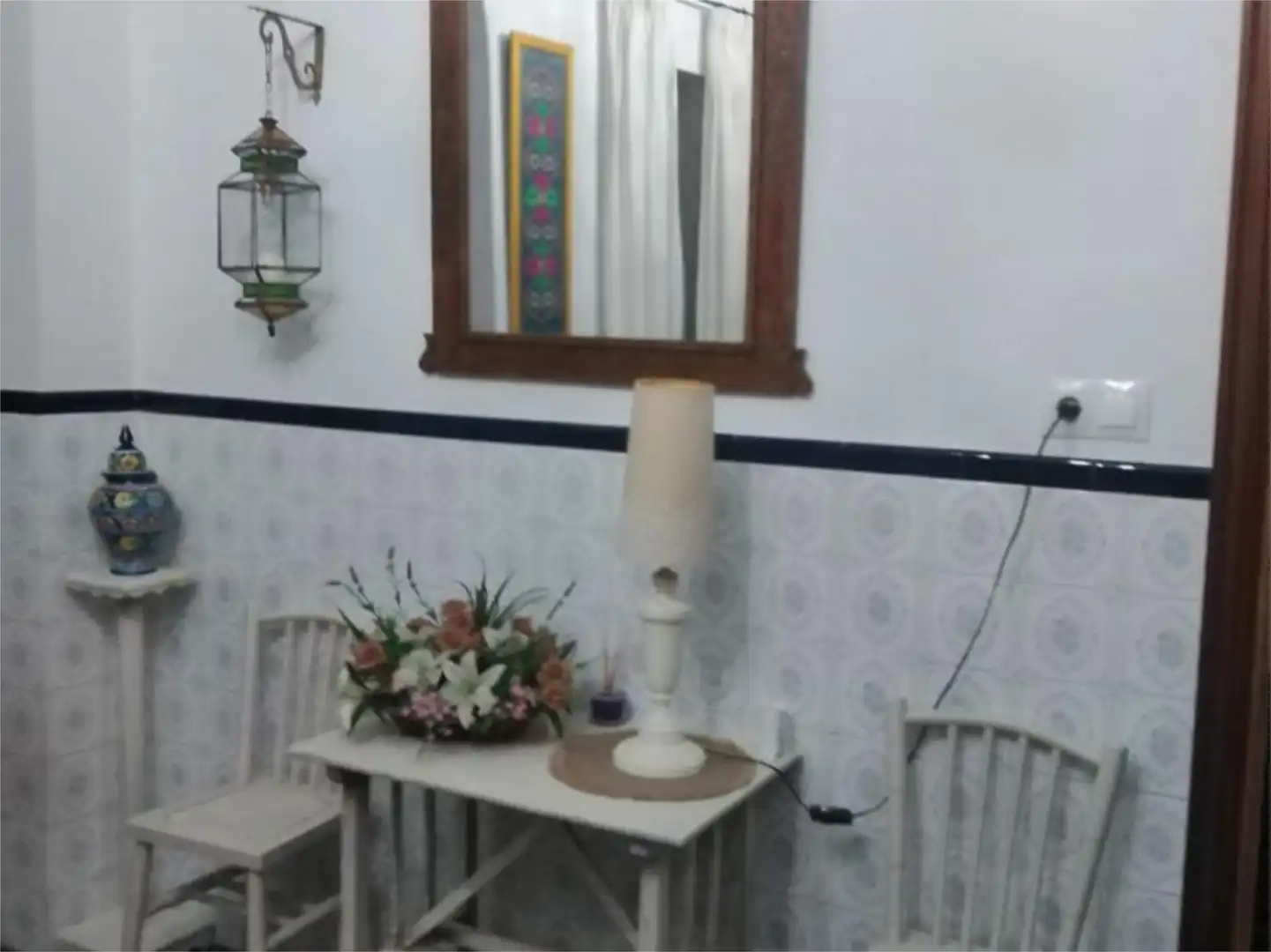 Erdgeschoss zur Miete in Calle González Bravo, 1, Encinasola Esszimmer von Erdgeschoss zur Miete in Encinasola mit Heizung, Terrasse und Möbliert