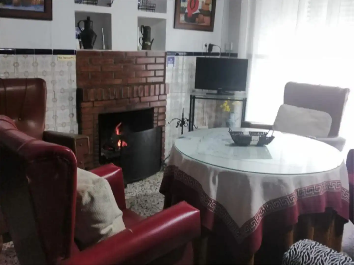 Erdgeschoss zur Miete in Calle González Bravo, 1, Encinasola Wohnzimmer von Erdgeschoss zur Miete in Encinasola mit Heizung, Terrasse und Möbliert