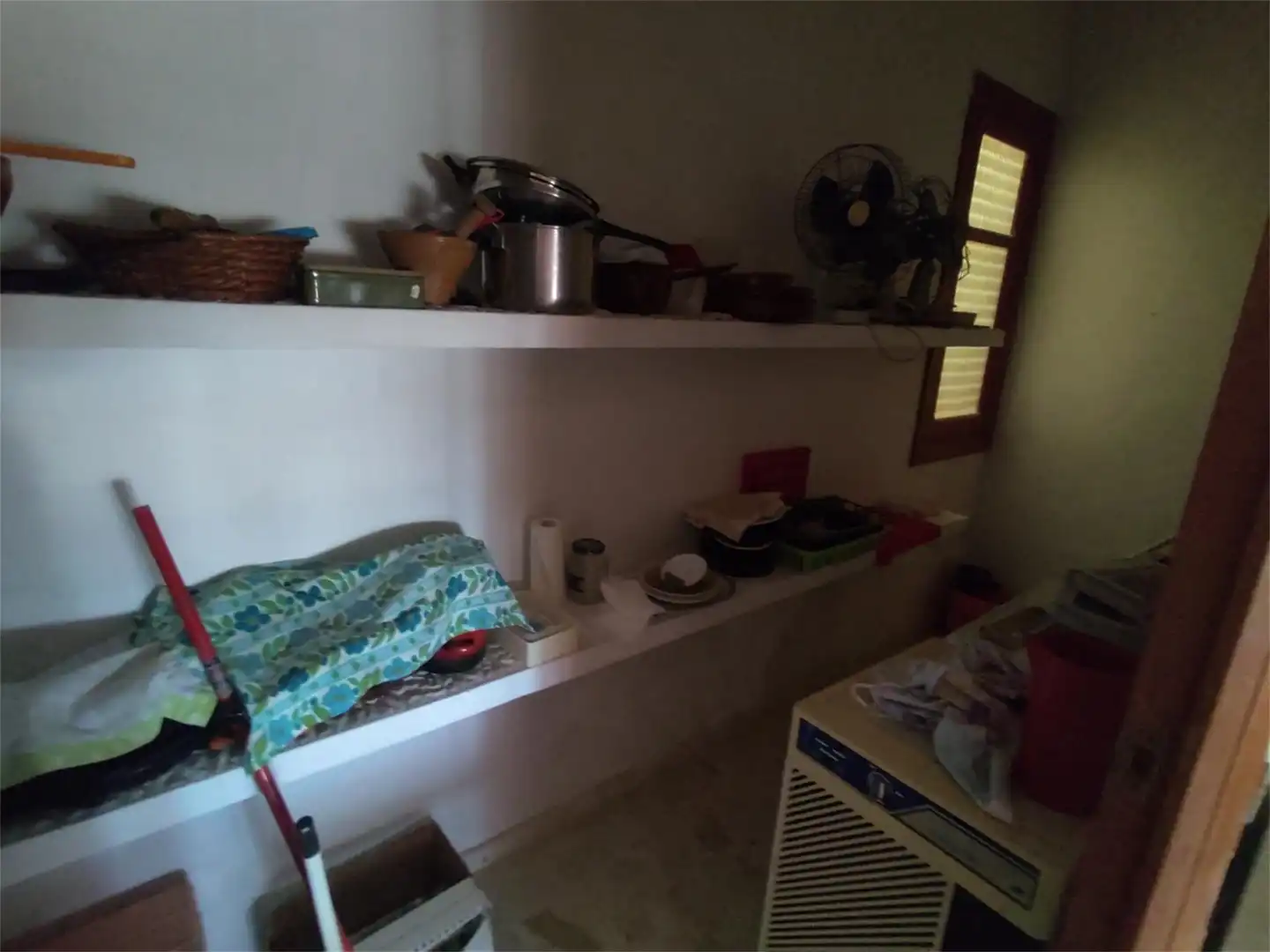 Cocina de Casa adosada en venta en Villagarcía del Llano con Amueblado y Balcón
