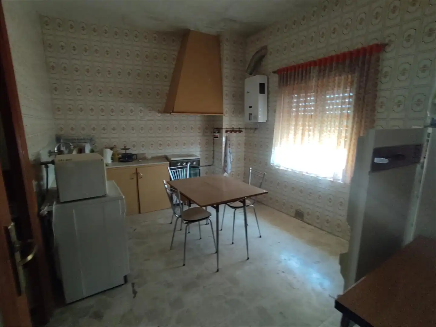 Cocina de Casa adosada en venta en Villagarcía del Llano con Amueblado y Balcón