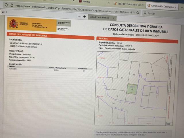 Local comercial en Venta en Núcleo La Estación del Espinar, 3 en Estación del Espinar