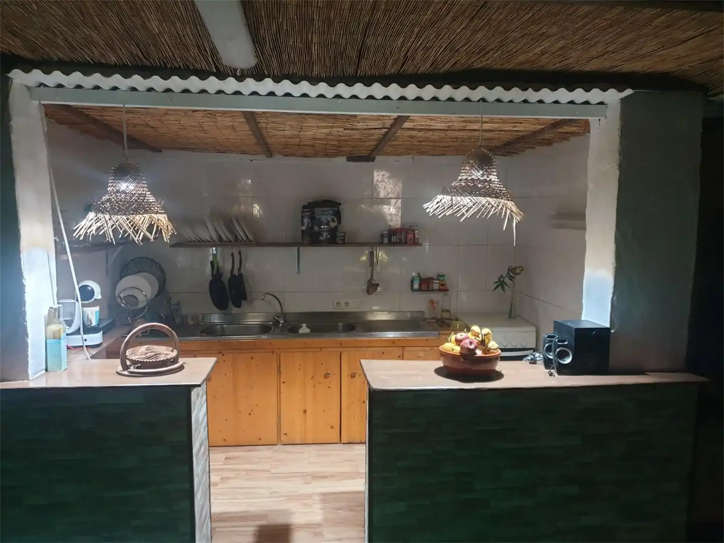 Cuina de Casa o xalet en venda en Gandia amb Terrassa i Piscina