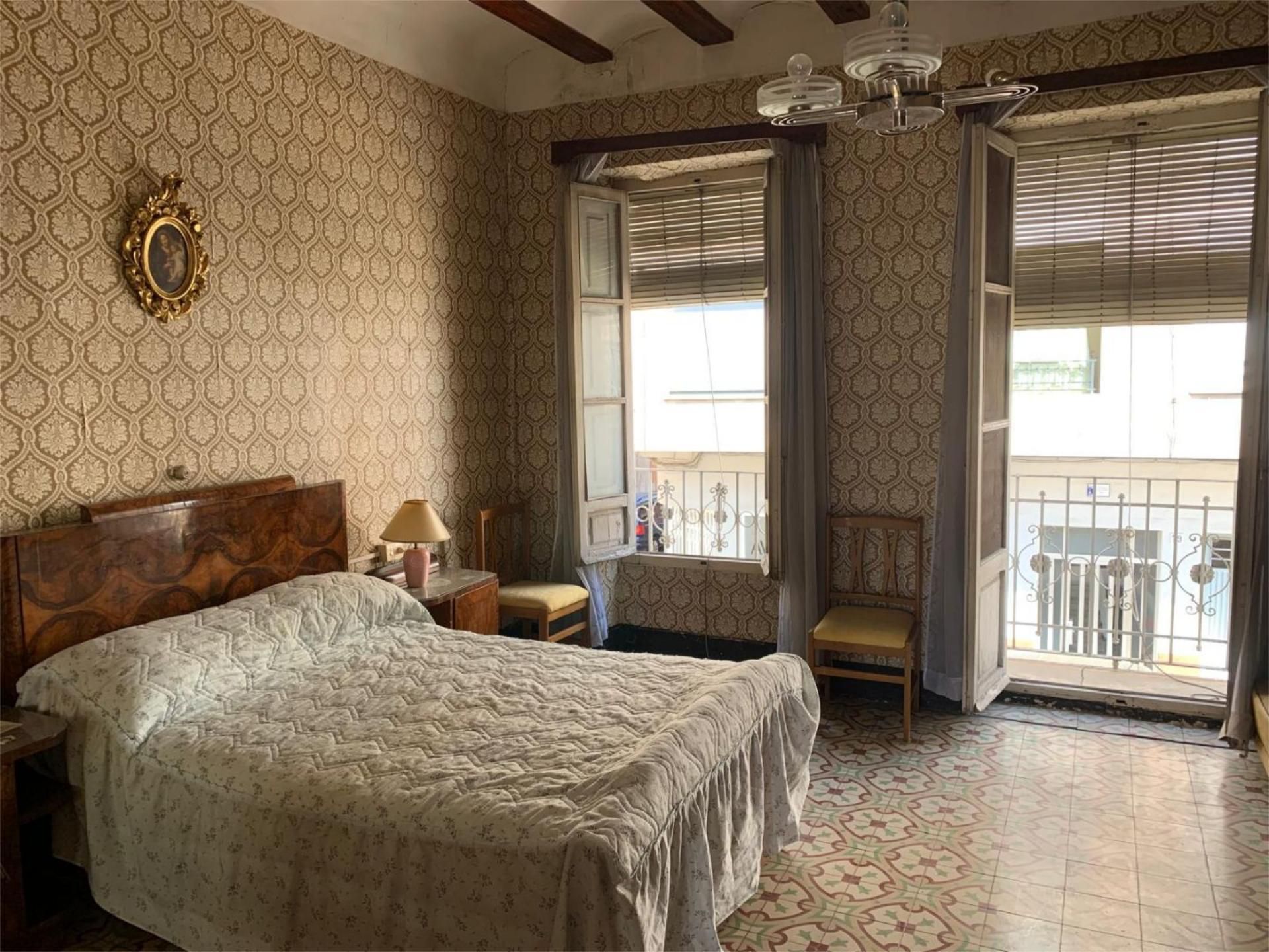 Bedroom of Single-family semi-detached for sale in Villanueva de Castellón  with Terrace and Balcony