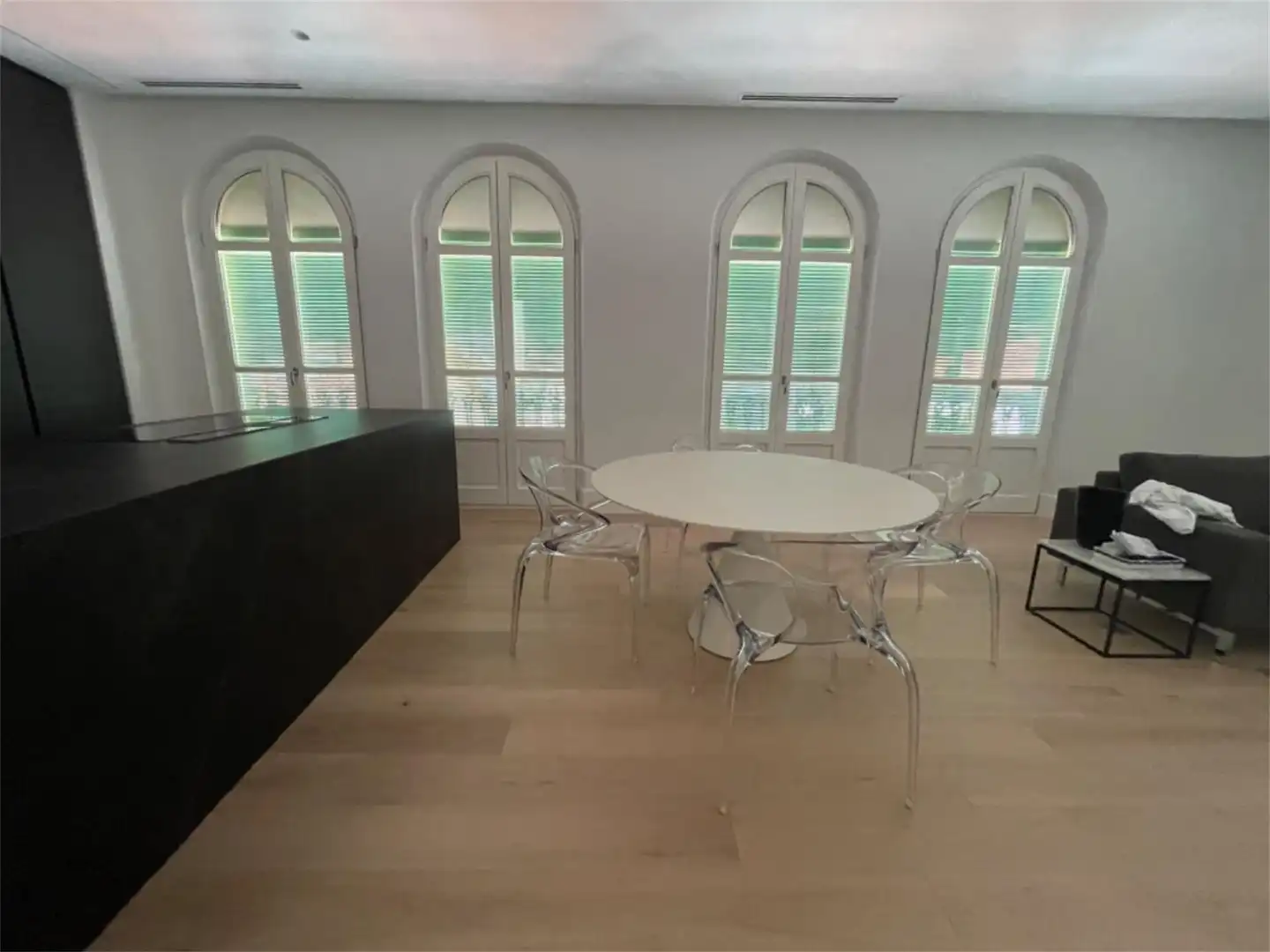 Flat for sale in Rúa Doutor Marañón, Casco Viejo Dining room of Flat for sale in Ourense Capital with Air Conditioner, Heating and Parquet flooring