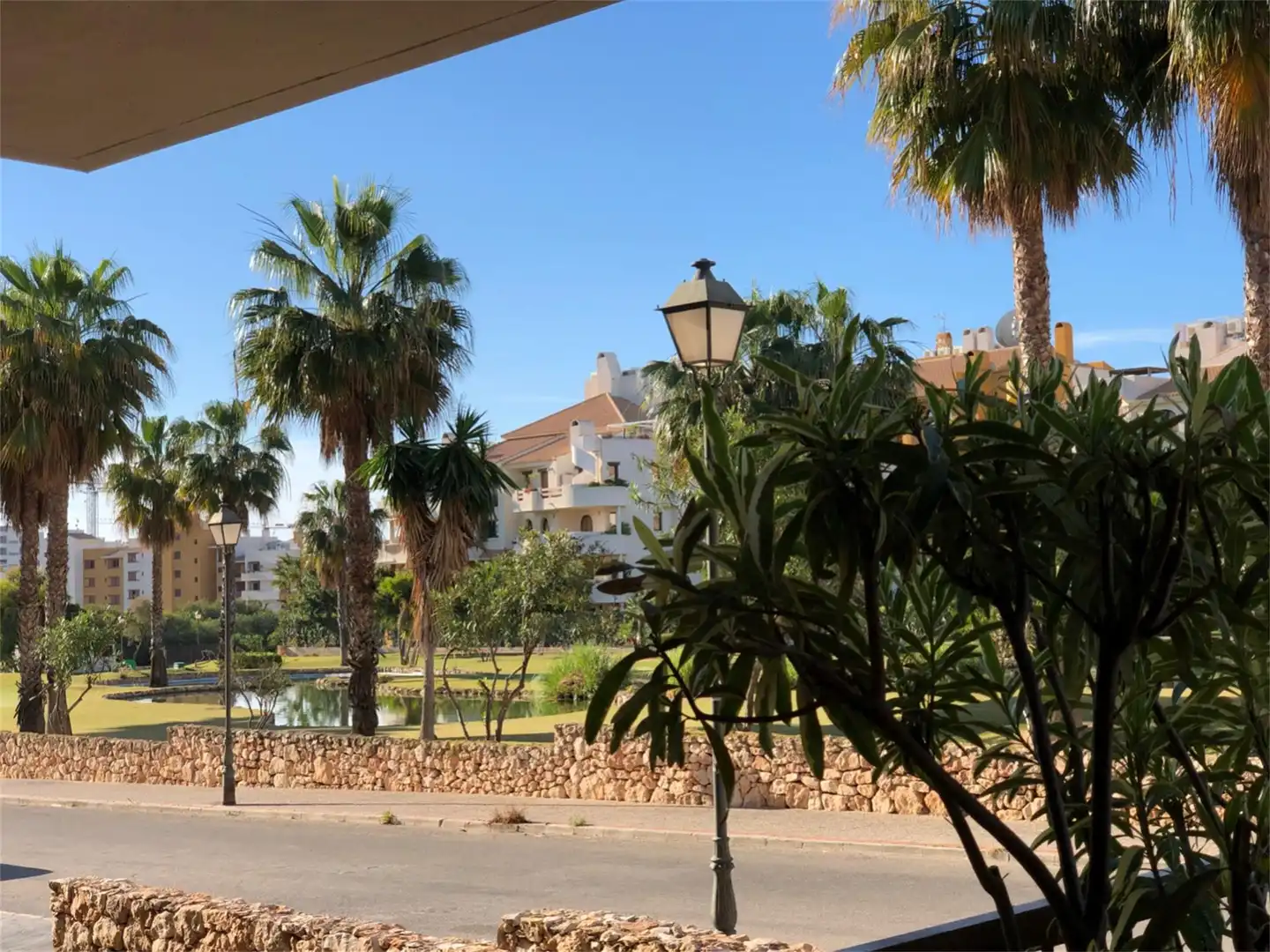 Flat for sale in Residencial La Entrada, Punta Prima Exterior view of Flat for sale in Torrevieja with Air Conditioner, Heating and Private garden