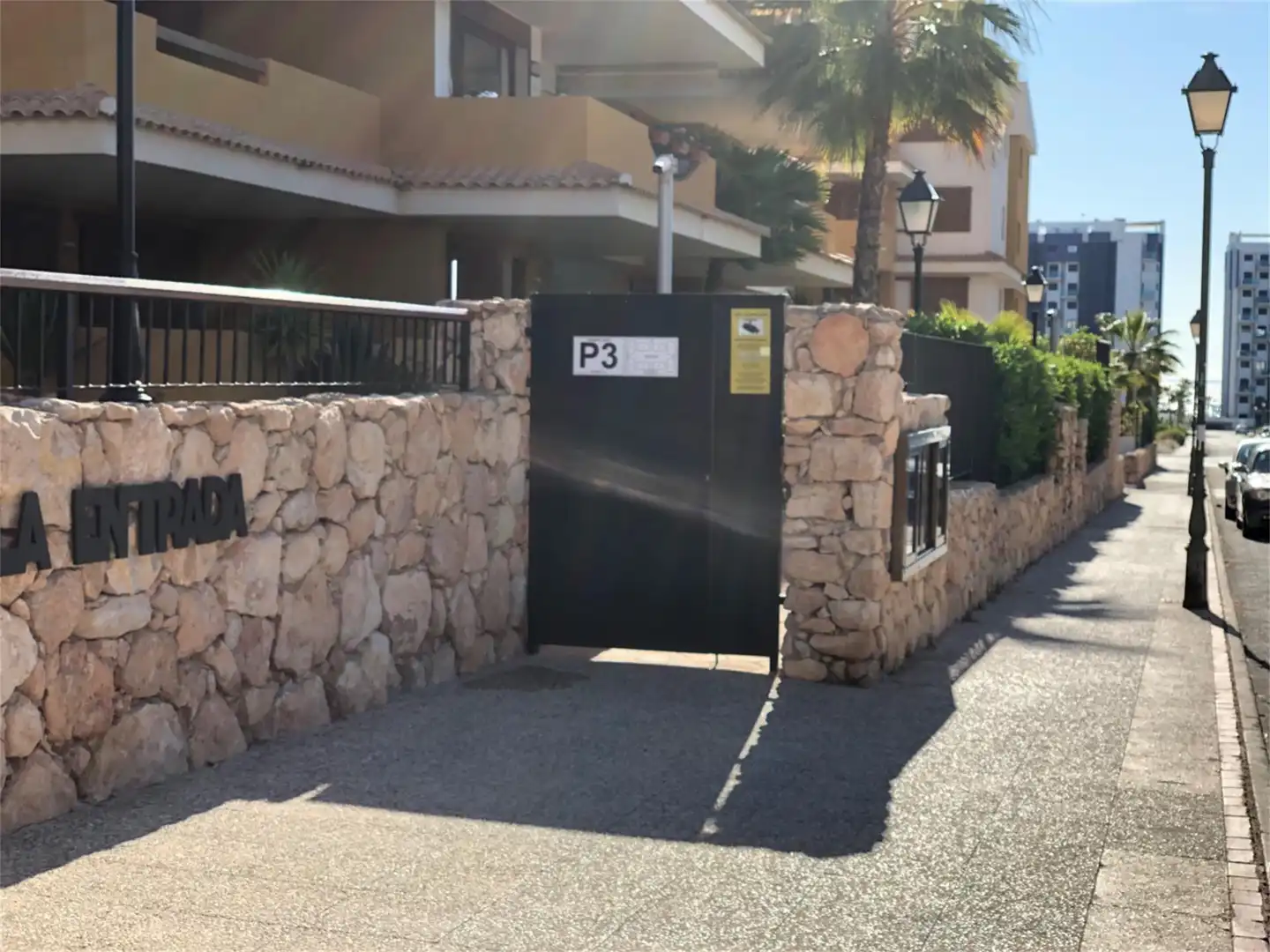 Flat for sale in Residencial La Entrada, Punta Prima Parking of Flat for sale in Torrevieja with Air Conditioner, Heating and Private garden