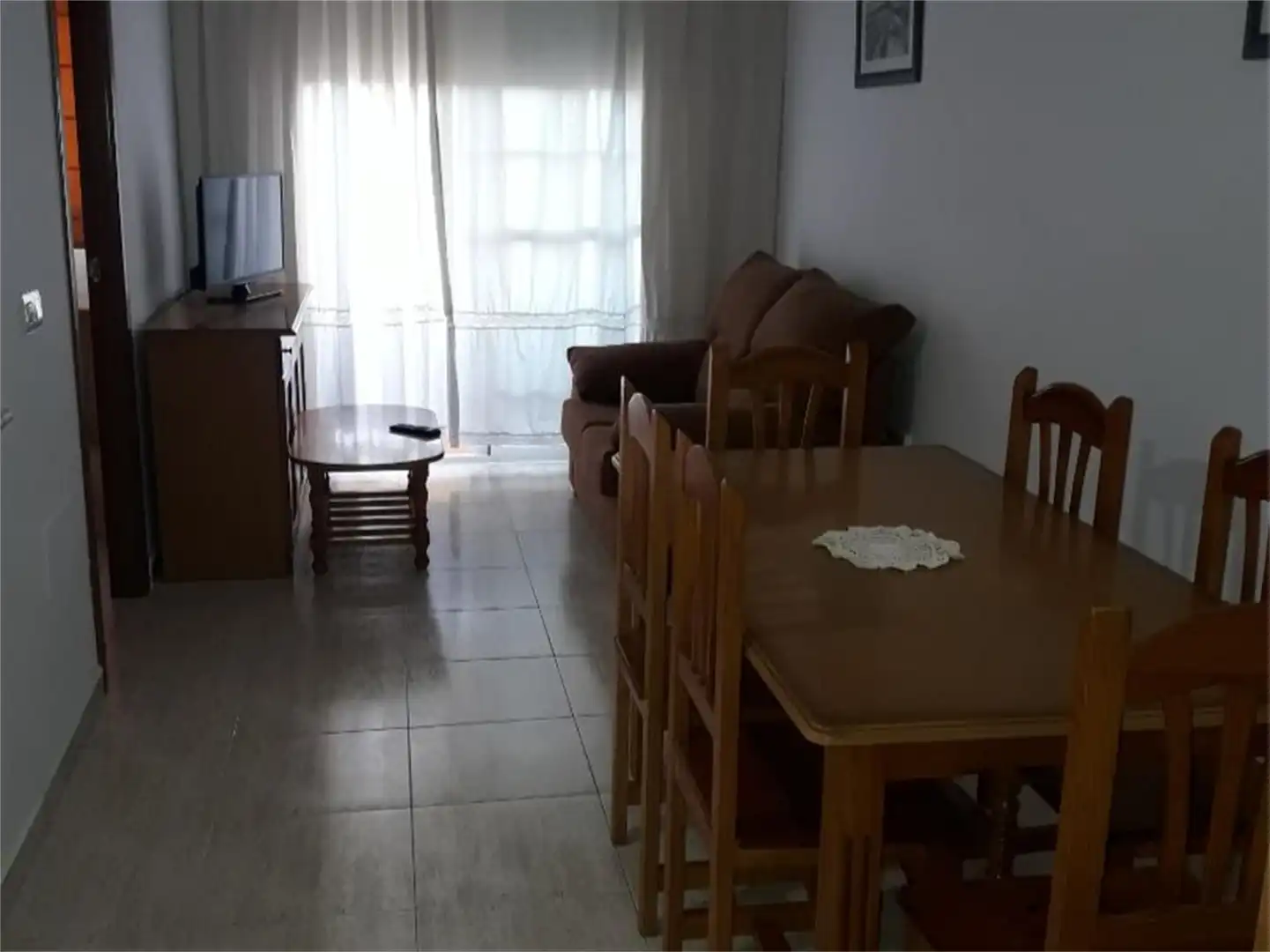 Dining room of Flat for sale in Roquetas de Mar  with Air Conditioner, Heating and Private garden