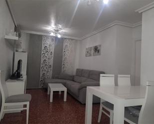 Living room of Flat for sale in  Almería Capital  with Air Conditioner, Terrace and Balcony