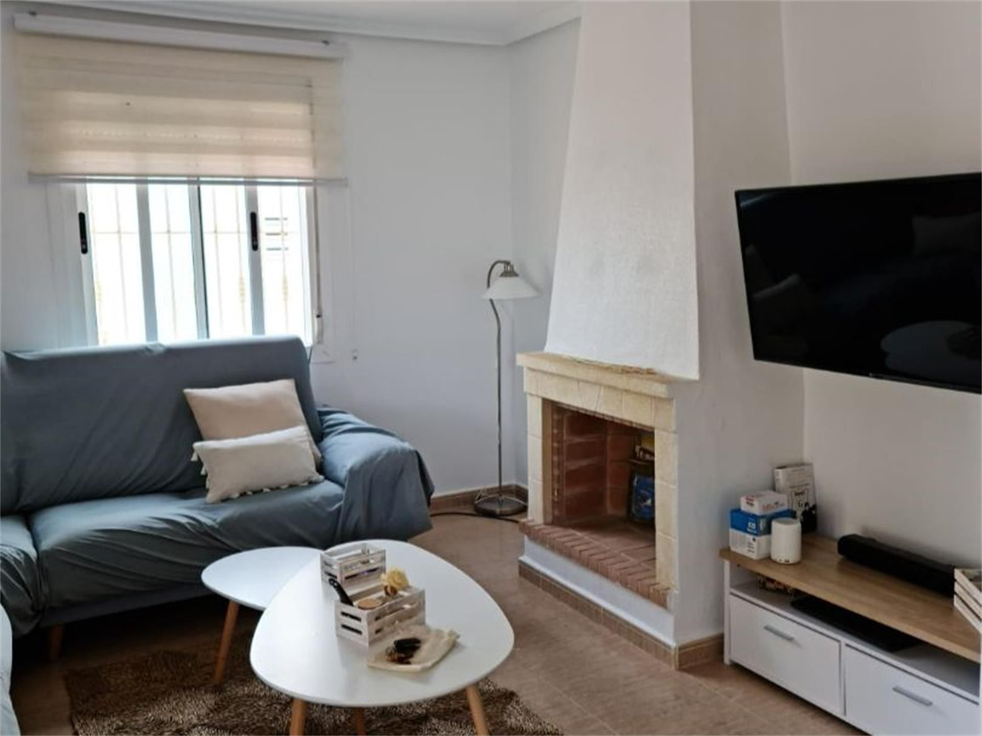Sala d'estar de Casa o xalet en venda en  Murcia Capital amb Aire condicionat, Terrassa i Piscina