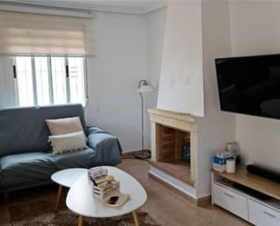 Sala d'estar de Casa o xalet en venda en  Murcia Capital amb Aire condicionat, Terrassa i Piscina