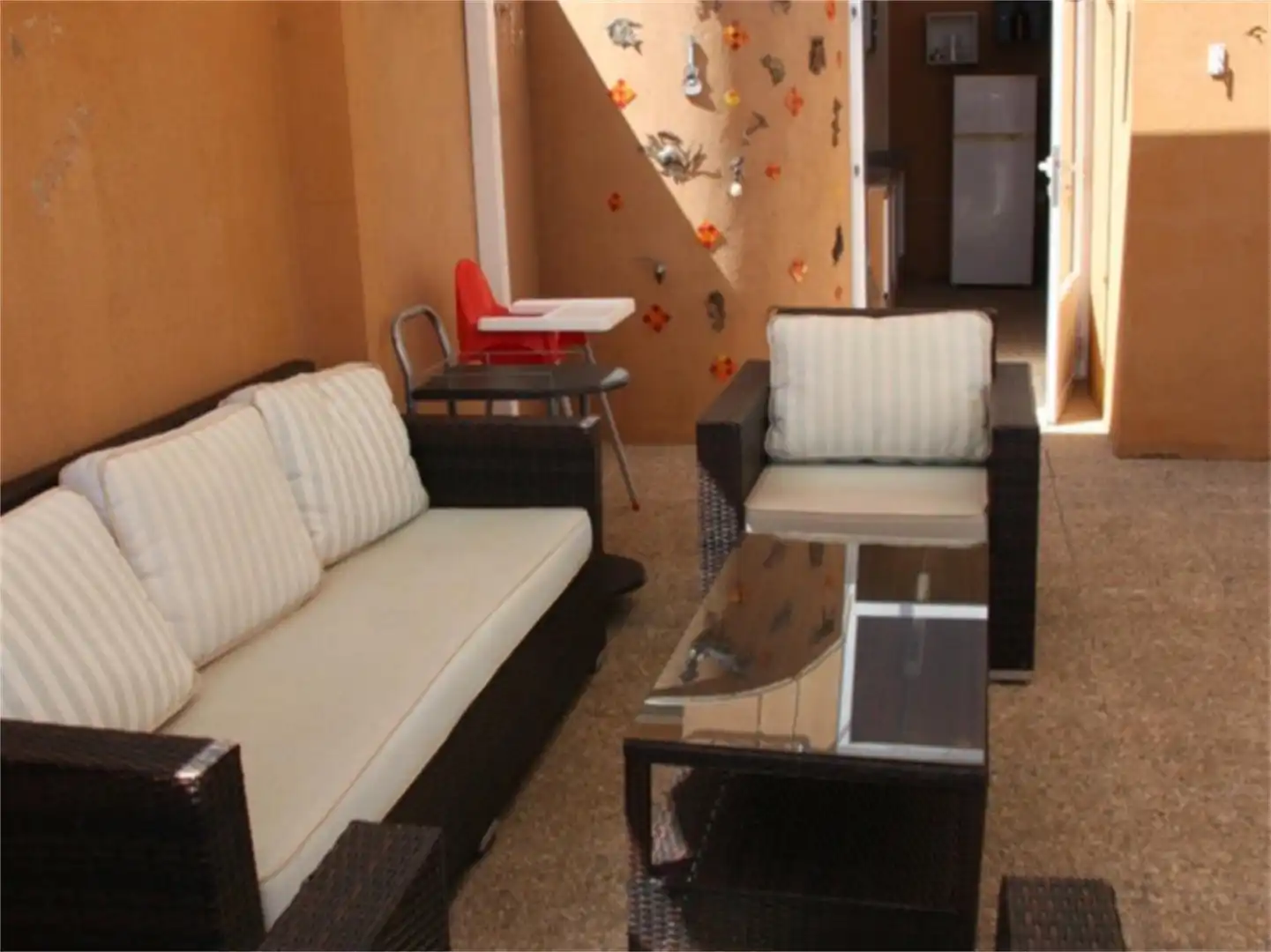 Terrace of Apartments for sale in Calpe / Calp  with Air Conditioner, Terrace and Furnished
