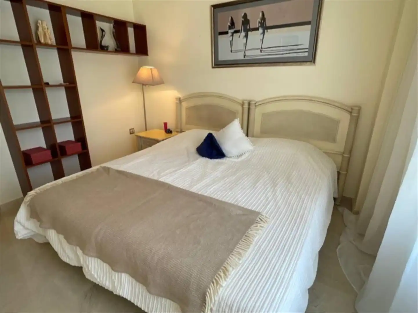 Bedroom of Apartments for sale in Calpe / Calp  with Air Conditioner, Terrace and Furnished