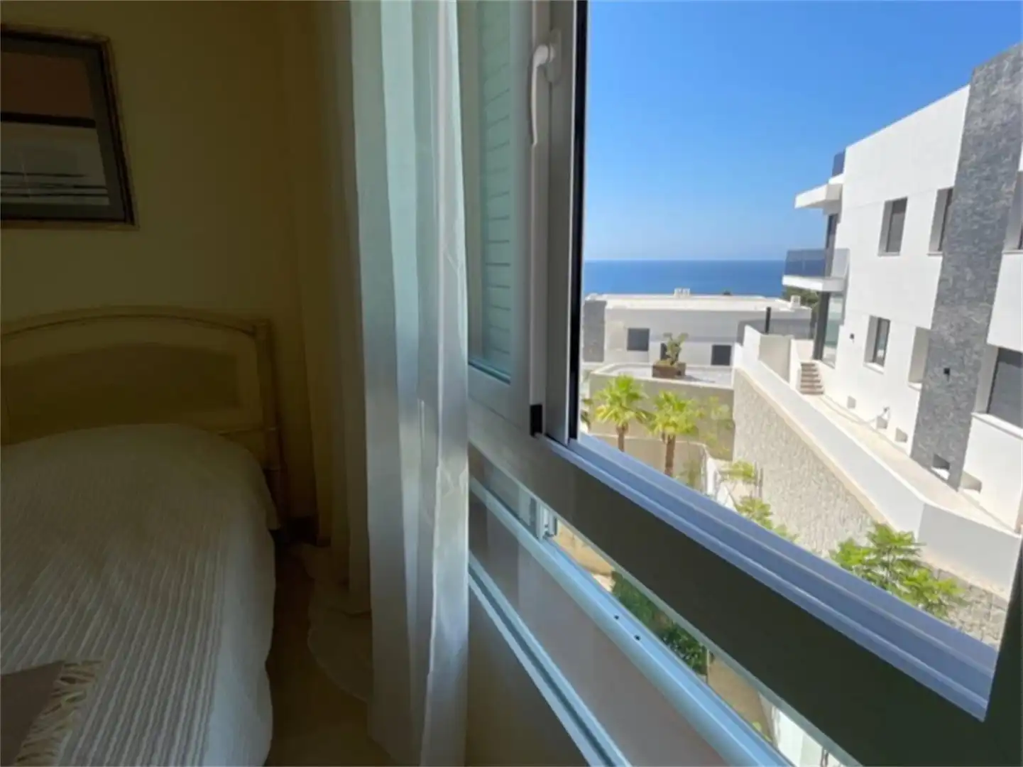 Bedroom of Apartments for sale in Calpe / Calp  with Air Conditioner, Terrace and Furnished
