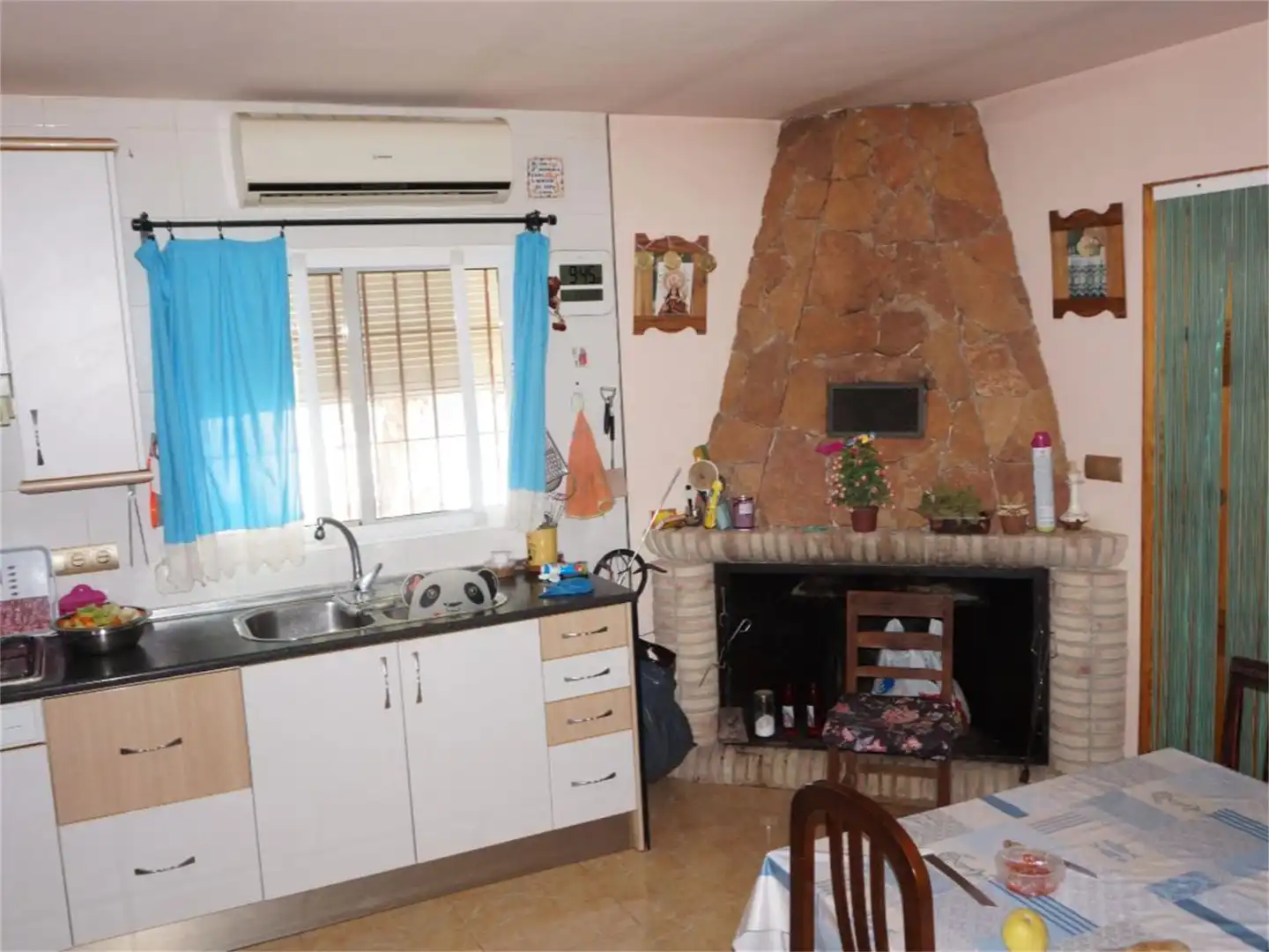 Finca rústica en venta en Sangonera la Seca Cocina de Finca rústica en venta en Murcia Capital con Aire acondicionado, Terraza y Piscina