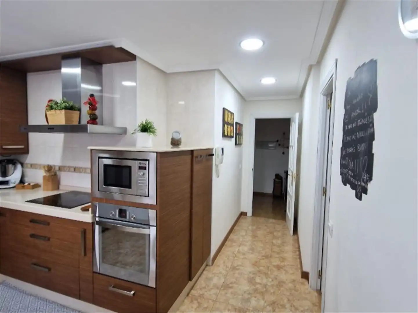 Cuina de Dúplex en venda en Ponferrada amb Aire condicionat, Calefacció i Parquet